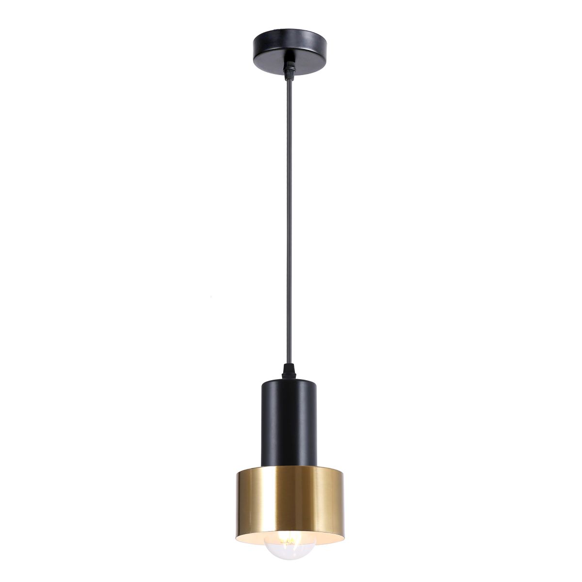 LAMPARA MINI 12CMX90CM 1XE27 DOR/NE #T20060ABGD
