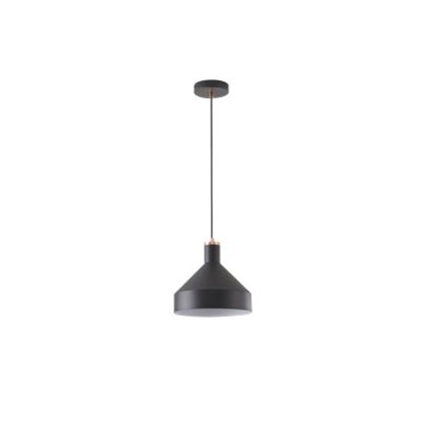 L.COLGANTE GDE CAMPANA 25CMX1.45MT 1XE27  # IL-DEC-1327BBK