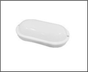 LAMPARA OVALADA 18W/..LM/3K-4K-6K D25X10.2CM # GE-32002BWH