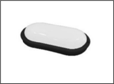 LAMPARA OVALADA 18W/..LM/3K-4K-6K D25X10.2CM # GE-32002BBK