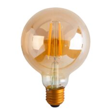 BOMBILLO VINTAGE GLOBO/AMBAR E27/G95/4W/100LM/27K#GE-71047WW