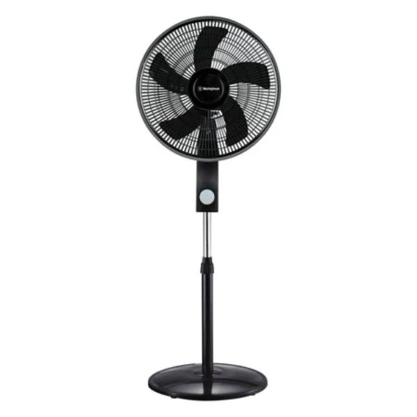ABANICO PEDESTAL 16" 50W120V NEGRO # 72977