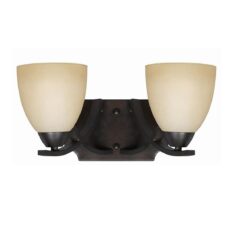 LAMPARA BAÑO 2LXE27 CF # 8000-00-02