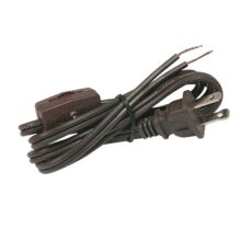 CORDON C/APAGADOR+ENCHUFE 6PIES CAFE# ST-80-2262