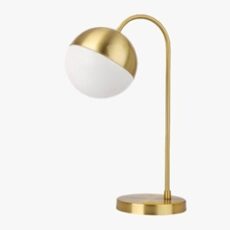 LAMAPARA MESA GLOBO DORADA 1XE27 # 69026