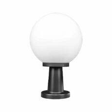 LAMPARA P/COLUMNA GLOBO 1XE27 25CM#OTD-03-PSBK-Z