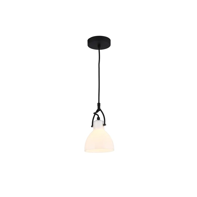 LAMPARA COLGANTE 1XE12 NE/BL # 9057H-BK