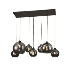 COLGANTE 7XE27 120X40X120CM NE # DI-58-BK-Z