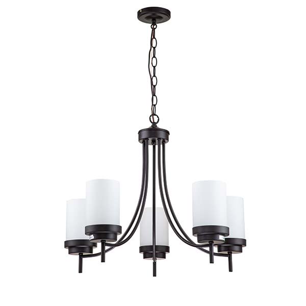LAMPARA COLGANTE 5XE27 58X47CM CF# DEC-5201-5P