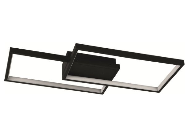 L.TECHO RECTANGULO 42W/3500LM/30K 60X30X70CM NE #DI-45-BK-30K-Z
