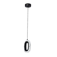COLGANTE OVAL 11W/780LM 3CCT/CONTROL 19X12CM NE# # DI-481-BK-CCT-Z