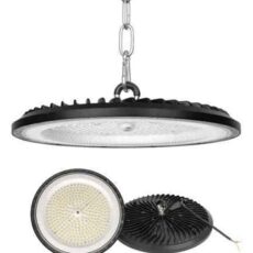 LUMINARIA UFO 100W/12000LM/65K IP66# HBU-01-100W65K-Z