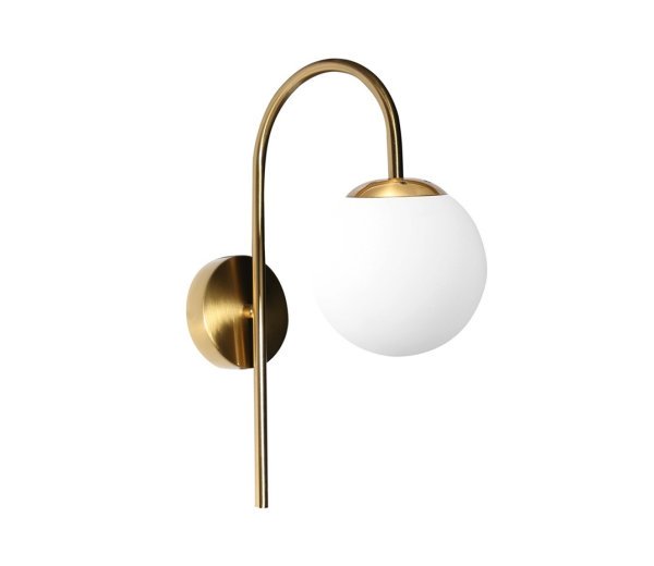 PARED GLOBO 1XE27 28X35X15CM DOR# DI-391-GD-Z