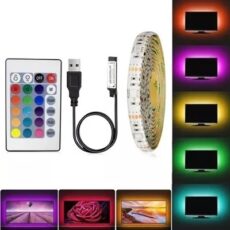 CINTA 2M 5V P/TV RGB # GE-06043-9005