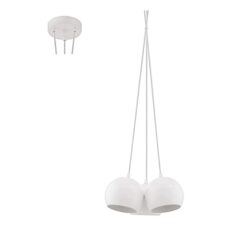 LAMPARA PETTO METAL 3XGU10 BL # 94248