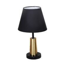 L.MESA 1XE27 25X41CM NE/DOR#DI-510-BK-Z