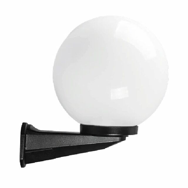 L.PARED GLOBO 1XE27 23X25CM NE# OTD-03-WBK-Z