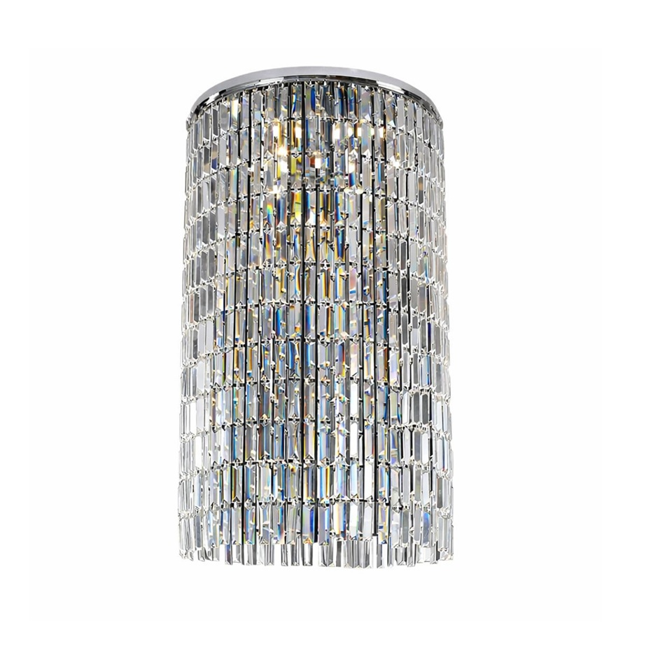 L.CRISTAL K9 6XE14 46X71CM# 25076A