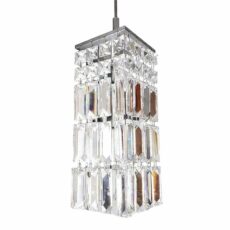 L.CRISTAL K9 1XGU10 14X14X44CM# 25078A