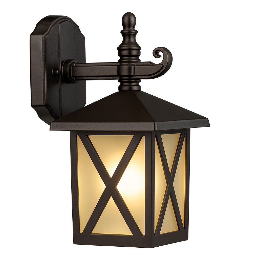 FAROL PARED 1XE27 14X17X27.5CM BR#00559W-CFG