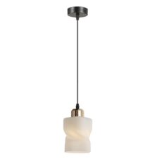 L.COLGANTE 1XE27 10X12X100CM NE/DOR # DI-381-BK-Z