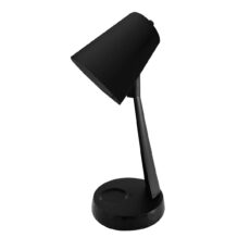 L.ESCRITORIO 1XE27 14X1.2X36.5CM PLASTICO NE#DI-316-BK-Z