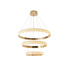 L.TRIPLE ARO 210W/LM/30K DORADA # DI-494-GD-30K-Z