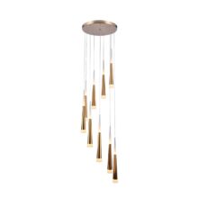 L.COLGANTE 21W/LM/30K DORADA # DI-687-GD-30K-Z