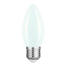 BOMBILLO VELA FROST E27/4.5W/420LM/360G/15MHR/65K DIM 127V#4DEICLEDFF65VC80
