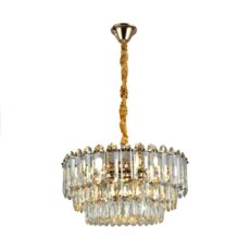 L.CRISTAL 6XE27 DORADA # DI-552-GD-Z