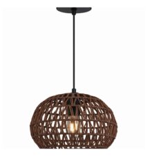 L.COLGANTE 1XE27 CAFE #DI-160-CF-Z