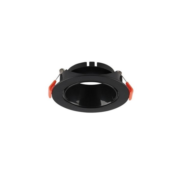 OJO B. PLASTICO 1XGU10 7.2X8.5X4CM NE # ML-10102ABK