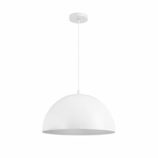 LAMPARA CAMPANA 1XE27 30X125CM BL #IL-DEC-1326WH