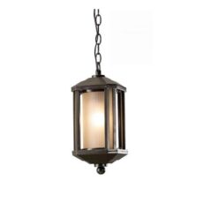 FAROL COLGANTE 1XE27 #CU0200HM-1BK
