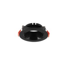OJO B. PLASTICO 1XGU10 7.2X8.5X4CM NE # ML-10102ABK