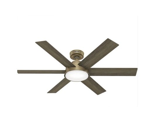 ABANICO AC C/REMOTO 5801CFM 18W/1600LM/30K 52" AB #51852