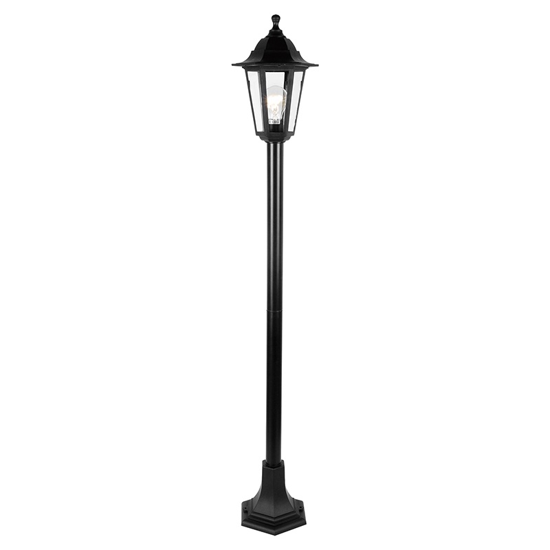 MINIPOSTE PLASTICO 1XE27 1.2M/IP44 NE # 69228