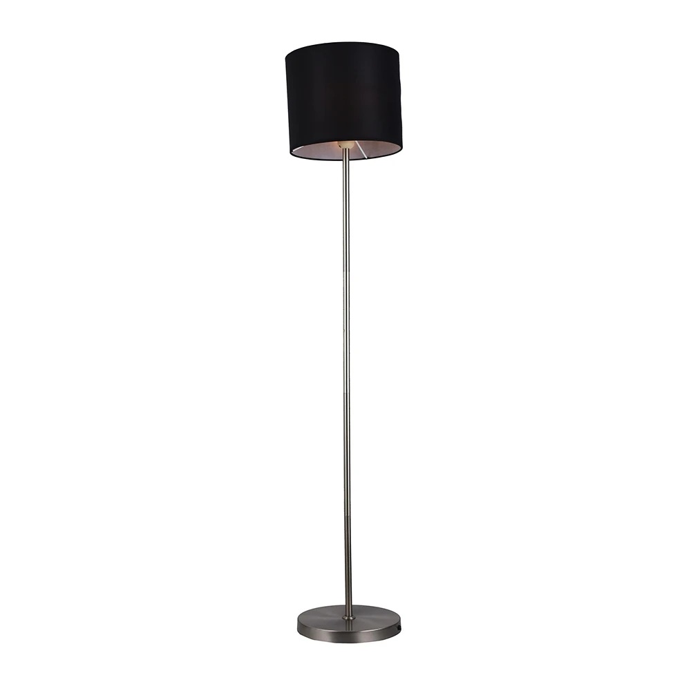 L.PIE 1XE27 25.5X151CM SATIN/NEGRA # 9615KIT-BK