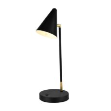 L.ESCRITORIO 1XE12 12X45CM NE # DI-218-BK-Z
