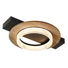 L.TECHO LED 10W/1000LM/30K 43CM CF/NE # DI-682-BK-30K-Z