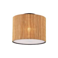 L.TECHO BAMBOO 1XE27 25X18CM BEIGE # DI-238-BK-Z