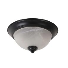 PLAFON 2XE27 28CM NE # DI-576-BK-Z